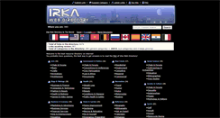Desktop Screenshot of irkawebdirectory.com