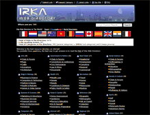 Tablet Screenshot of irkawebdirectory.com